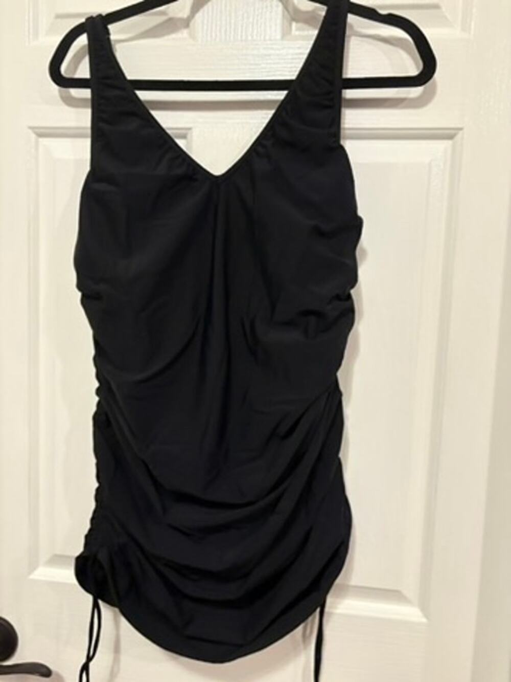 Roaman's black one piece swimsuit 14W